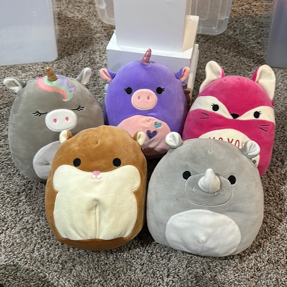 Squishmallows Other - Set of 5 squishmallows